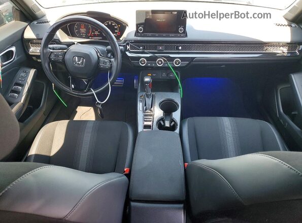 2HGFE2F55PH536671 2023 HONDA CIVIC Gray წინა პანელის ხედი