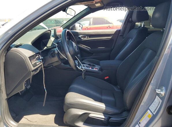 2HGFE2F55PH536671 2023 HONDA CIVIC Gray წინა სალონის ხედი