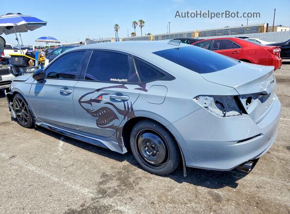 2HGFE2F55PH536671 2023 HONDA CIVIC Gray უკანა მარცხენა