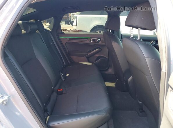 2HGFE2F55PH536671 2023 HONDA CIVIC Gray უკანა სავარძლების ხედი