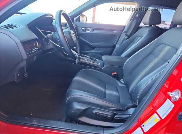 2HGFE2F55PH541286 2023 HONDA CIVIC Red Սալոնի դիմացի տեսք