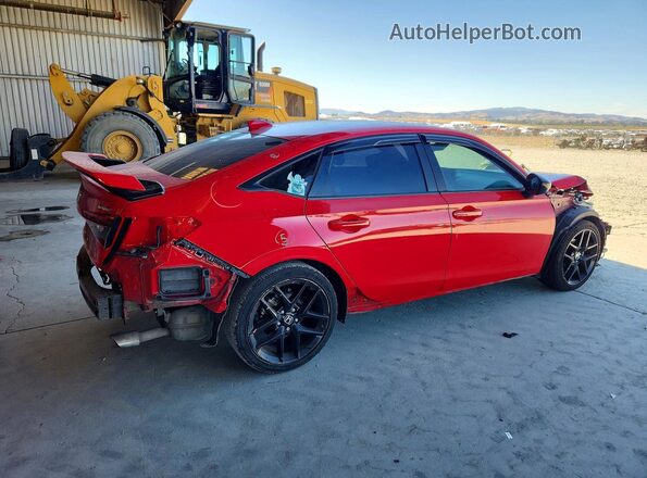 2HGFE2F55PH541286 2023 HONDA CIVIC Red Հետևի աջ