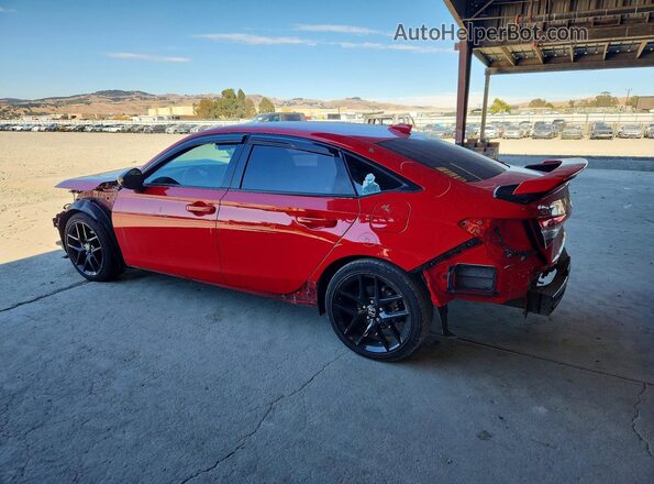 2HGFE2F55PH541286 2023 HONDA CIVIC Red Հետևի ձախ