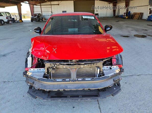 2HGFE2F55PH541286 2023 HONDA CIVIC Red Դիմացի տեսք