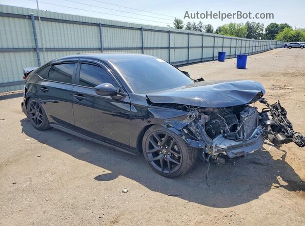 2HGFE2F55PH544656 2023 HONDA CIVIC Black Przód prawy