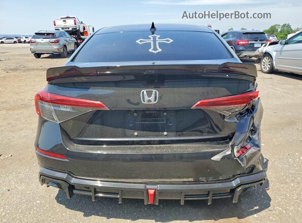 2HGFE2F55PH544656 2023 HONDA CIVIC Black Widok z tyłu
