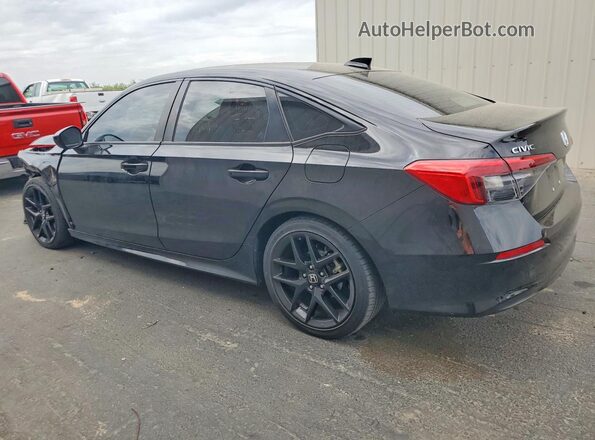 2HGFE2F55PH545452 2023 HONDA CIVIC Черный Задняя левая четверть