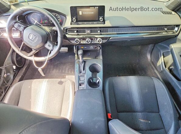 2HGFE2F55PH548481 2023 HONDA CIVIC Gray Widok deski rozdzielczej