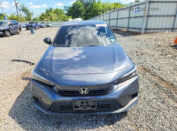 2HGFE2F55PH548481 2023 HONDA CIVIC Gray Widok z przodu