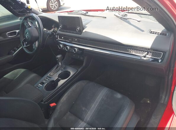 2HGFE2F55PH563739 2023 HONDA CIVIC Red Սալոնի դիմացի տեսք