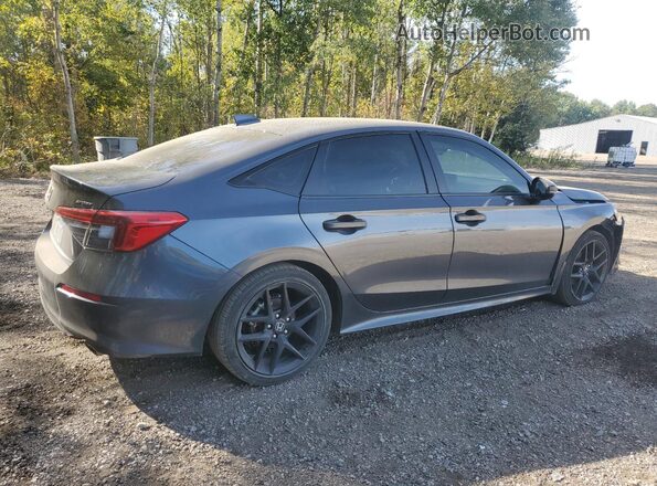 2HGFE2F55RH113544 2024 HONDA CIVIC Gray Հետևի աջ