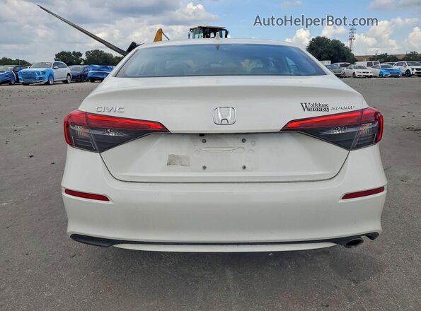 2HGFE2F55RH532655 2024 HONDA CIVIC Белый Вид сзади