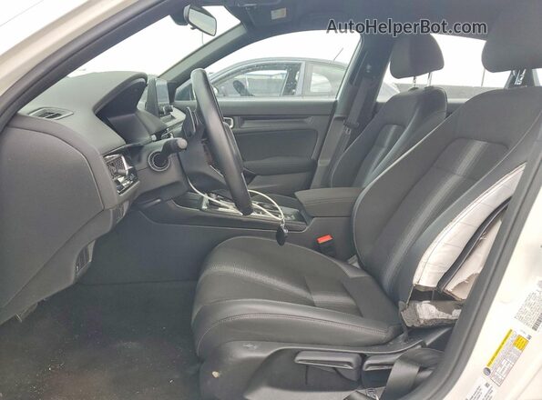 2HGFE2F55RH532655 2024 HONDA CIVIC Белый Вид салона спереди