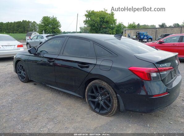 2HGFE2F55RH536804 2024 HONDA CIVIC Black Rear left