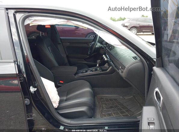2HGFE2F55RH536804 2024 HONDA CIVIC Black Front interior view