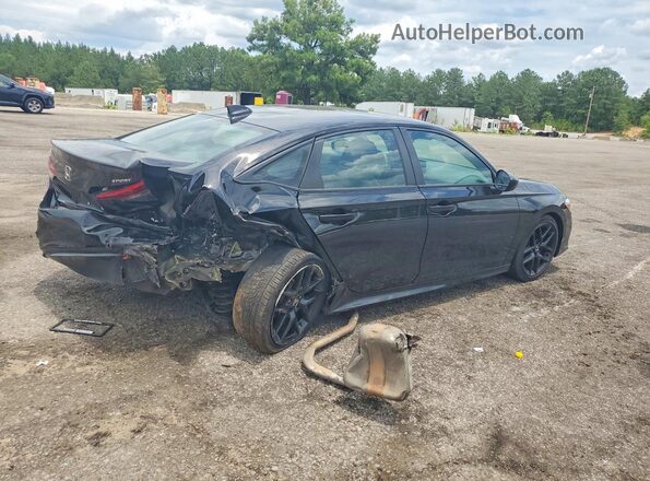 2HGFE2F55RH541257 2024 HONDA CIVIC Black Задня права чверть