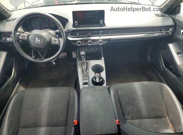 2HGFE2F55RH541257 2024 HONDA CIVIC Black Вид панелі приладів