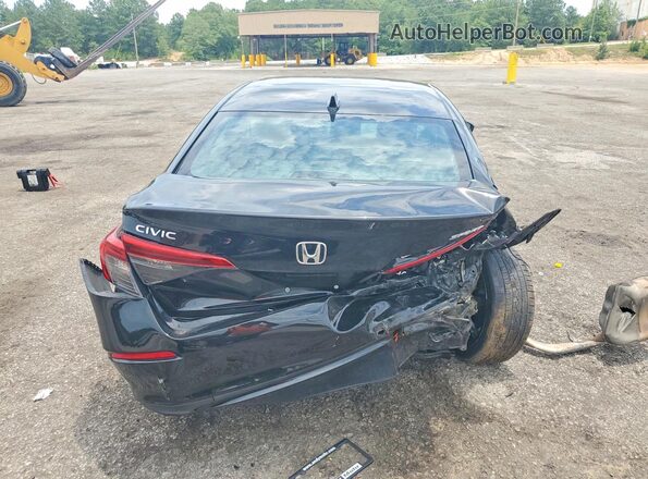 2HGFE2F55RH541257 2024 HONDA CIVIC Black Вид ззаду