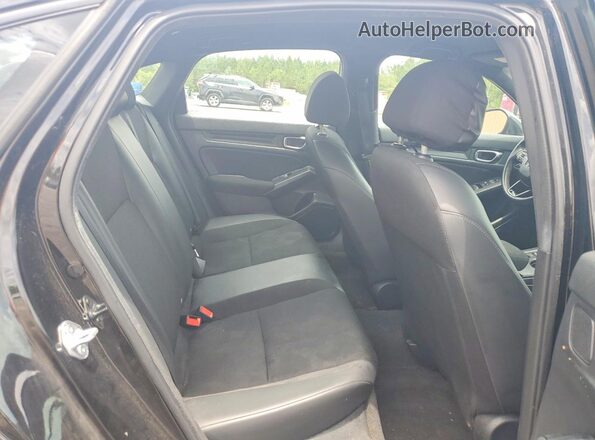 2HGFE2F55RH541257 2024 HONDA CIVIC Black Вид задніх сидінь