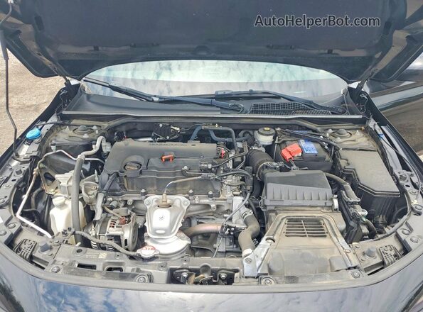 2HGFE2F55RH541257 2024 HONDA CIVIC Black Вид задньої частини салону
