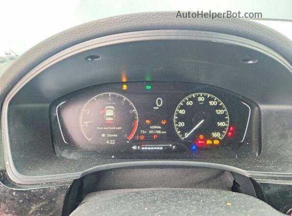 2HGFE2F55RH567521 2024 HONDA CIVIC Серый Вид щитка приборов