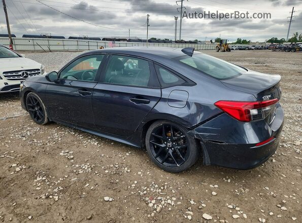 2HGFE2F55RH567521 2024 HONDA CIVIC Серый Задняя левая четверть