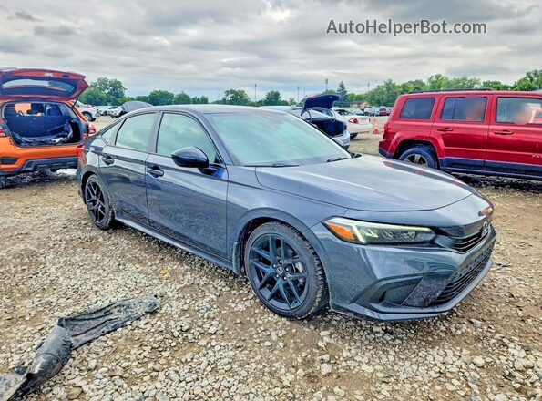 2HGFE2F55RH567521 2024 HONDA CIVIC Серый Передняя правая четверть