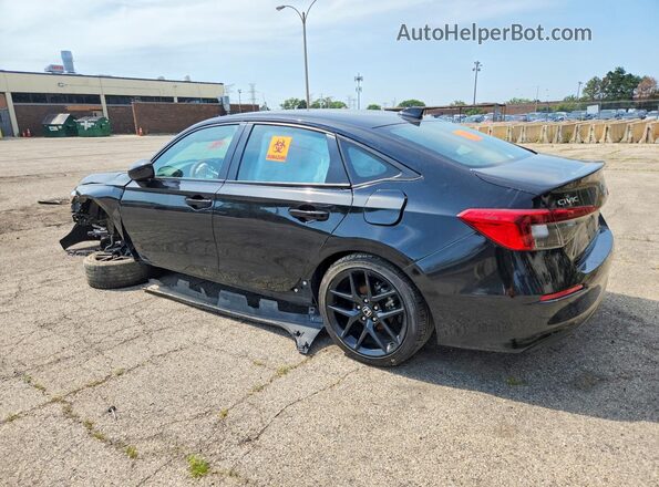 2HGFE2F55RH570936 2024 HONDA CIVIC Black Հետևի ձախ