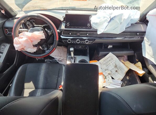 2HGFE2F55RH570936 2024 HONDA CIVIC Black Առջևի վահանակի տեսք