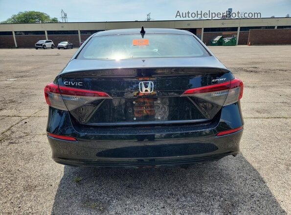2HGFE2F55RH570936 2024 HONDA CIVIC Black Հետևի տեսք