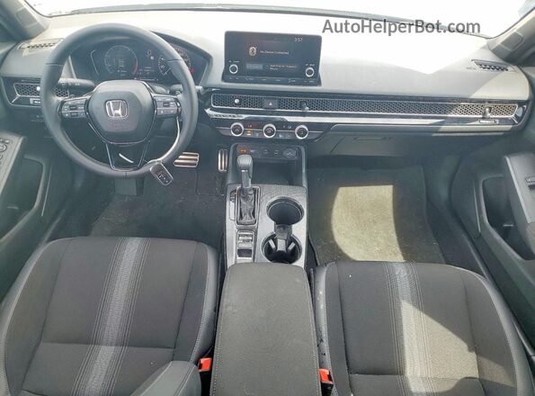 2HGFE2F55SH515974 2025 HONDA CIVIC Charcoal Вид панелі приладів