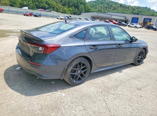 2HGFE2F55SH517207 2025 HONDA CIVIC Gray Trasero derecho