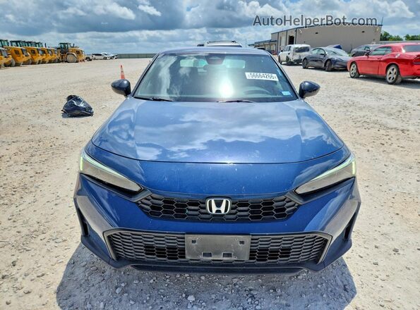 2HGFE2F55SH531060 2025 HONDA CIVIC Blue Widok z przodu