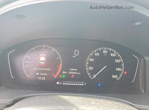 2HGFE2F55SH572580 2025 HONDA CIVIC Серый Вид щитка приборов