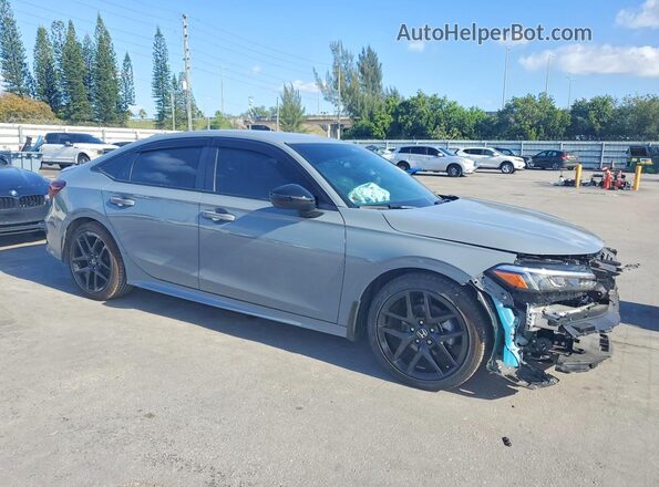 2HGFE2F55SH584096 2025 HONDA CIVIC Gray Front right