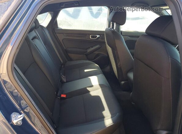 2HGFE2F55TH511098 2026 HONDA CIVIC Blue Rear seats view