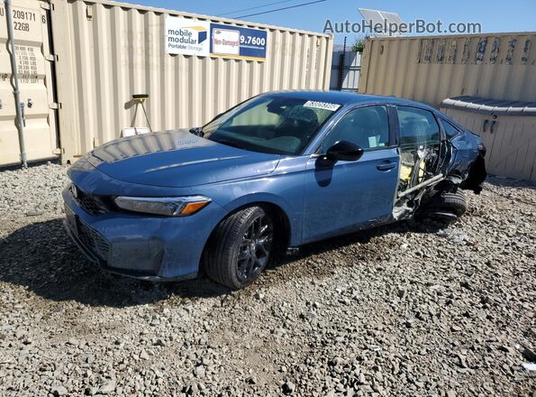 2HGFE2F55TH511098 2026 HONDA CIVIC Blue 360 interior view