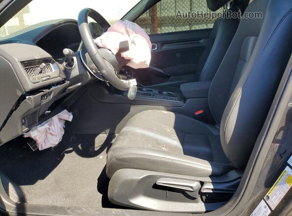 2HGFE2F55TH519203 2026 HONDA CIVIC Charcoal Front interior view