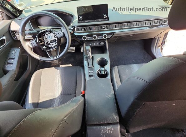 2HGFE2F55TH536129 2026 HONDA CIVIC Black წინა პანელის ხედი