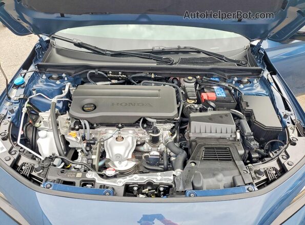 2HGFE2F55TH577134 2026 HONDA CIVIC Blue Rear interior view
