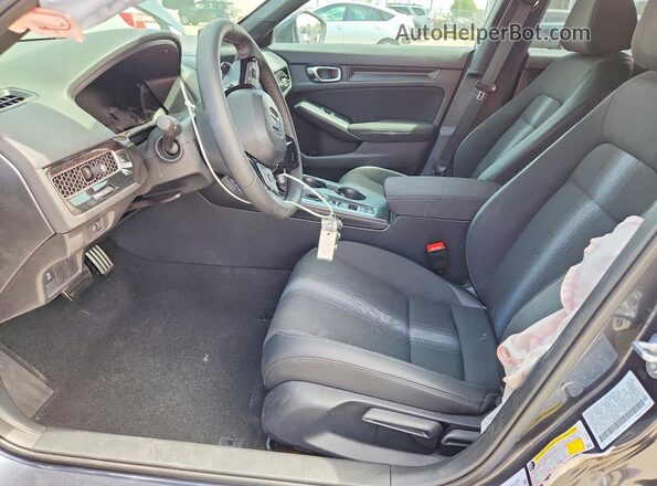 2HGFE2F55TH590806 2026 HONDA CIVIC Black Front interior view