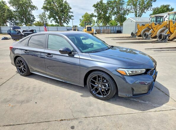 2HGFE2F55TH590806 2026 HONDA CIVIC Black Front right