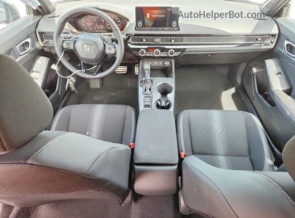 2HGFE2F55TH590806 2026 HONDA CIVIC Black Dashboard view