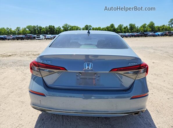 2HGFE2F56NH530875 2022 HONDA CIVIC Teal უკანა ხედი