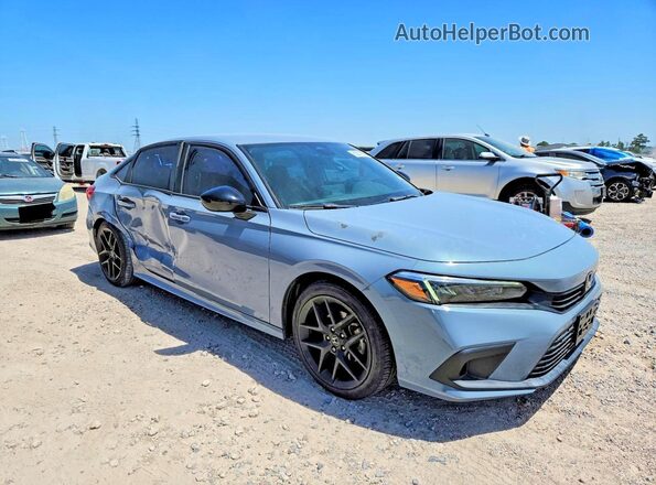 2HGFE2F56NH530875 2022 HONDA CIVIC Teal წინა მარჯვენა