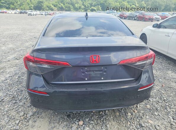 2HGFE2F56NH534800 2022 HONDA CIVIC Charcoal Widok z tyłu