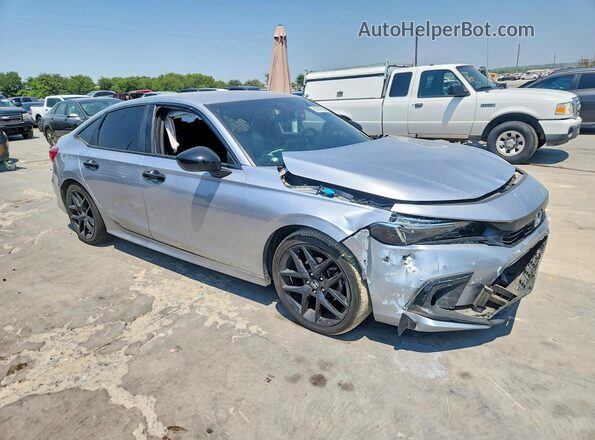 2HGFE2F56NH563617 2022 HONDA CIVIC Серебряный Передняя правая четверть