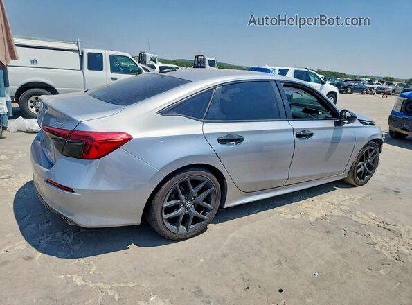 2HGFE2F56NH563617 2022 HONDA CIVIC Серебряный Задняя правая четверть
