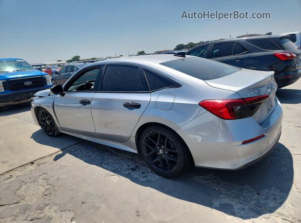 2HGFE2F56NH563617 2022 HONDA CIVIC Серебряный Задняя левая четверть