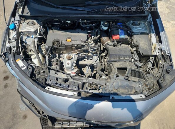 2HGFE2F56NH563617 2022 HONDA CIVIC Серебряный Вид задней части салона